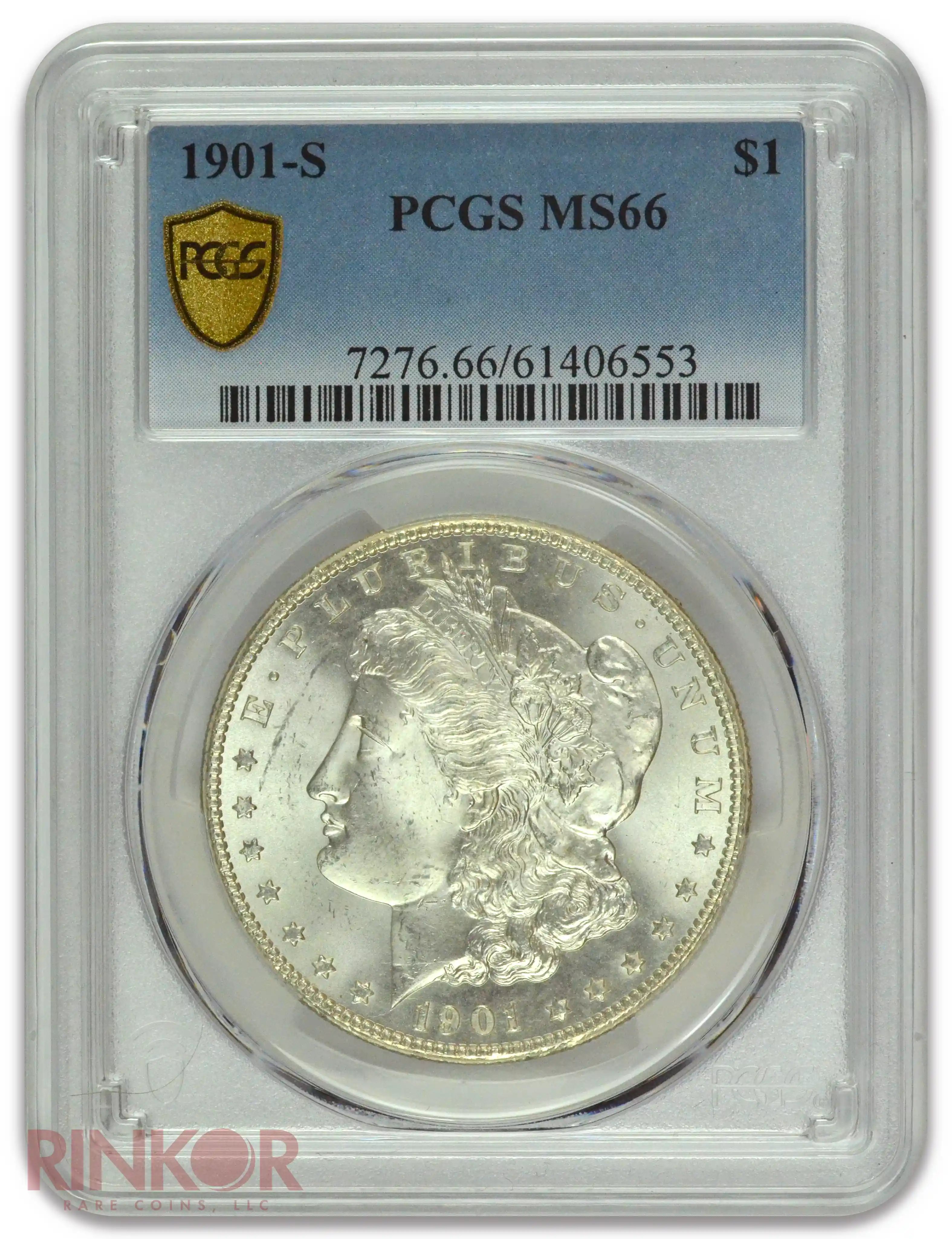 1901-S $1 Morgan Dollar PCGS MS 66