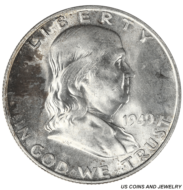 1949-D Franklin Half Dollar 