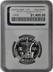 1956 Type 1 Franklin Half Dollar NGC (99) PF 68