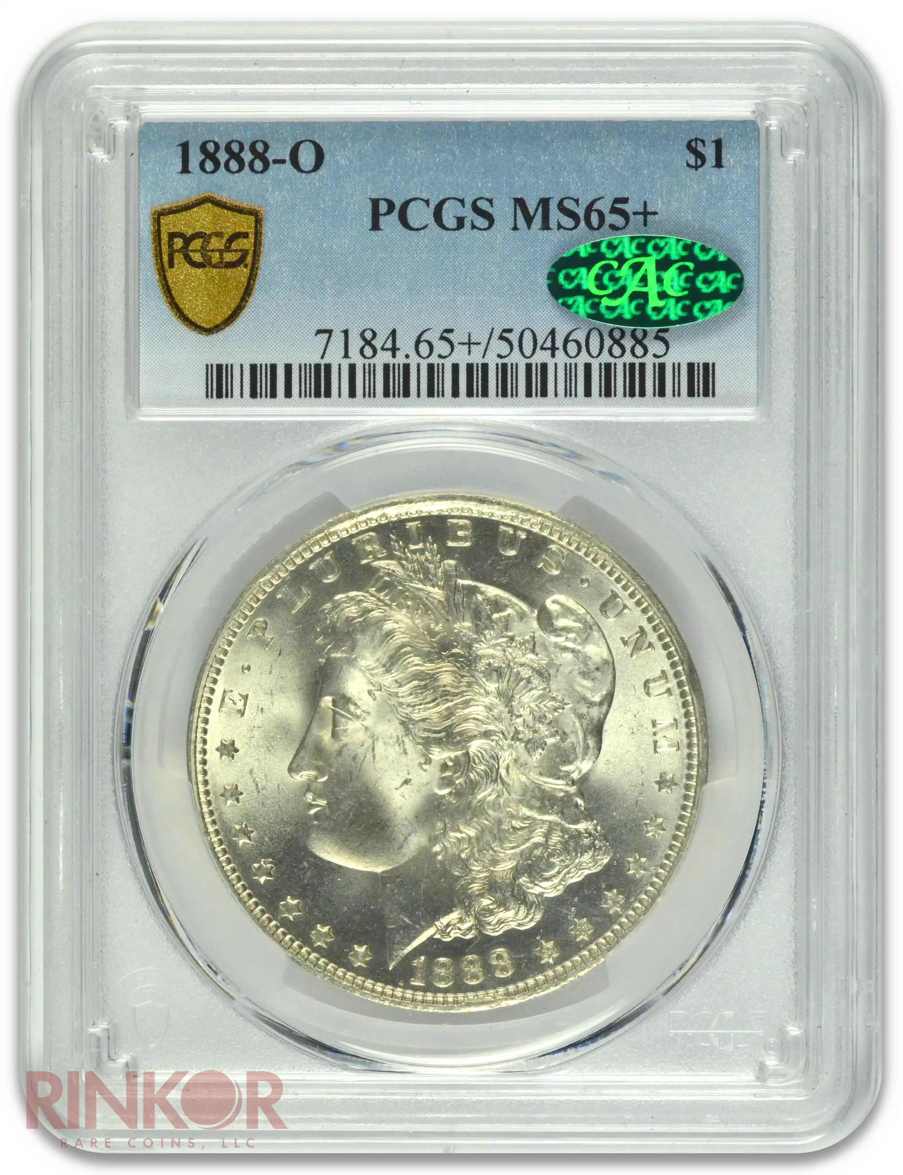 1888-O $1 PCGS MS 65+ CAC