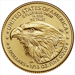 1/10 OZ AMERICAN GOLD EAGLE 