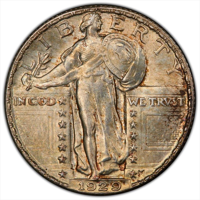 1929 25C PCGS MS 65 FH CAC