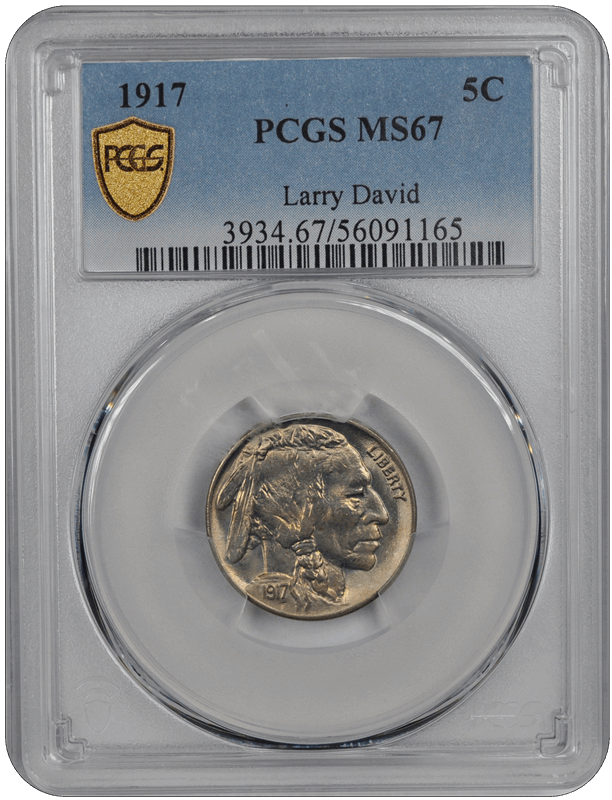 1917 Buffalo PCGS MS 67