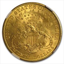 $20 Liberty Head Gold MS64 (Date Varies) 