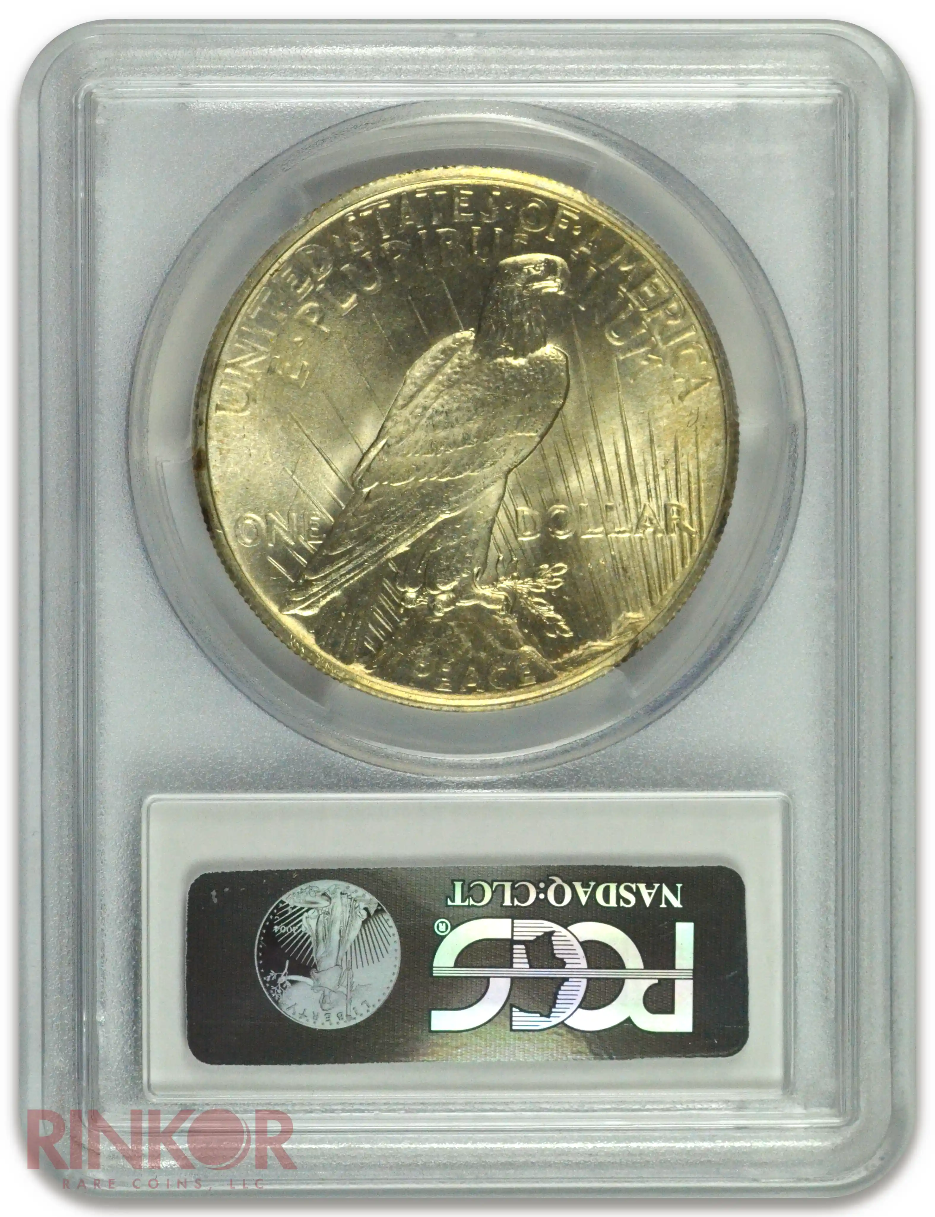 1927 $1 Peace Dollar PCGS MS 64