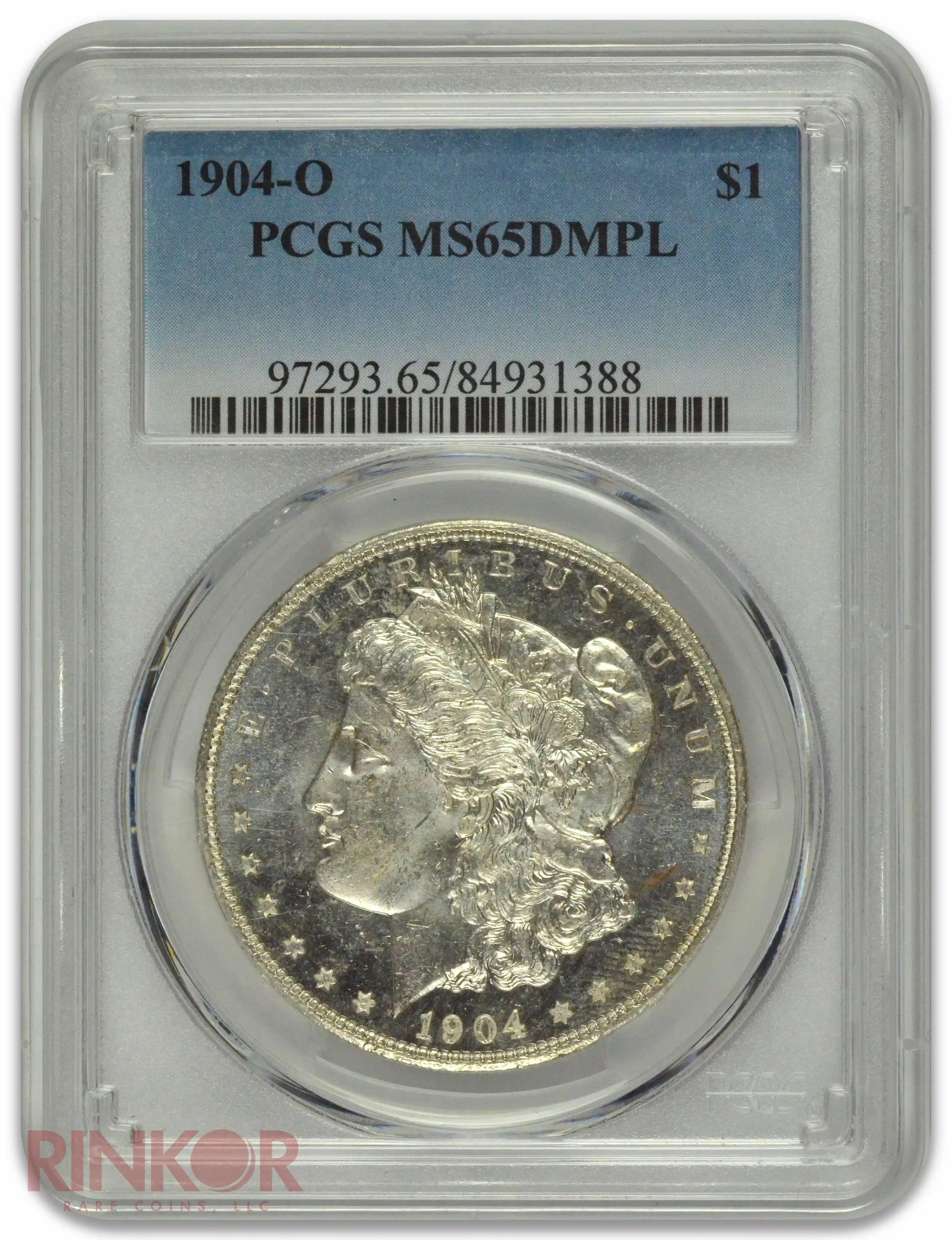 1904-O $1 Morgan Dollar PCGS MS 65 DMPL