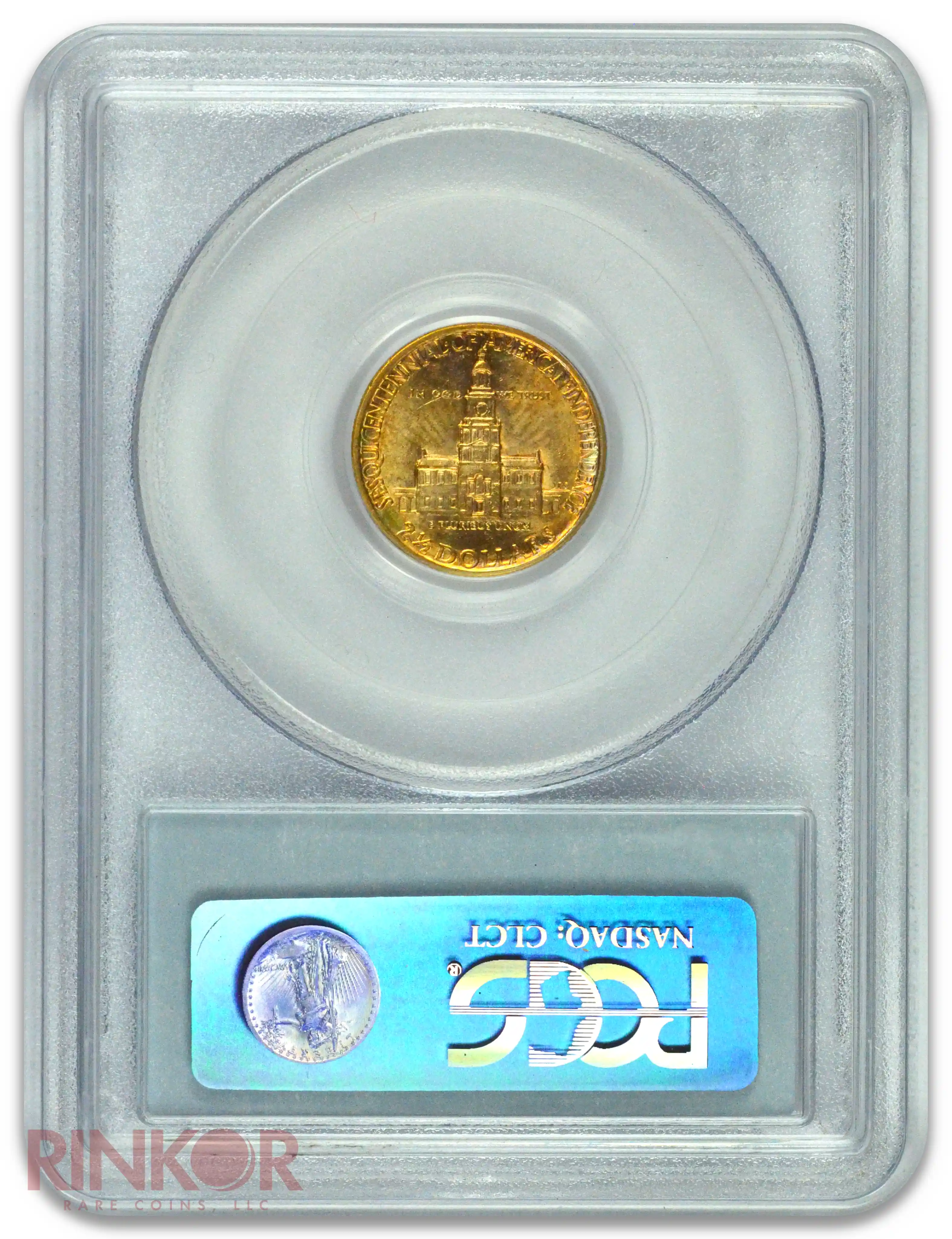 1926 $2.50 Sesquicentennial Commemorative PCGS MS 63 