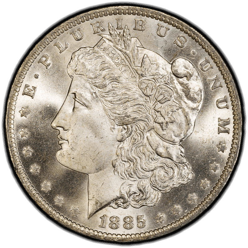 1885-O $1 PCGS MS 67+ CAC