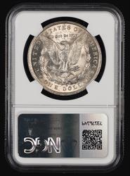 1890 O $1 NGC MS63 MS63