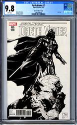 Darth Vader #25 CGC 9.8 Quesada Sketch Cover 