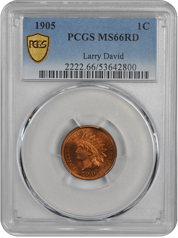 1905 Indian Head PCGS RD 66