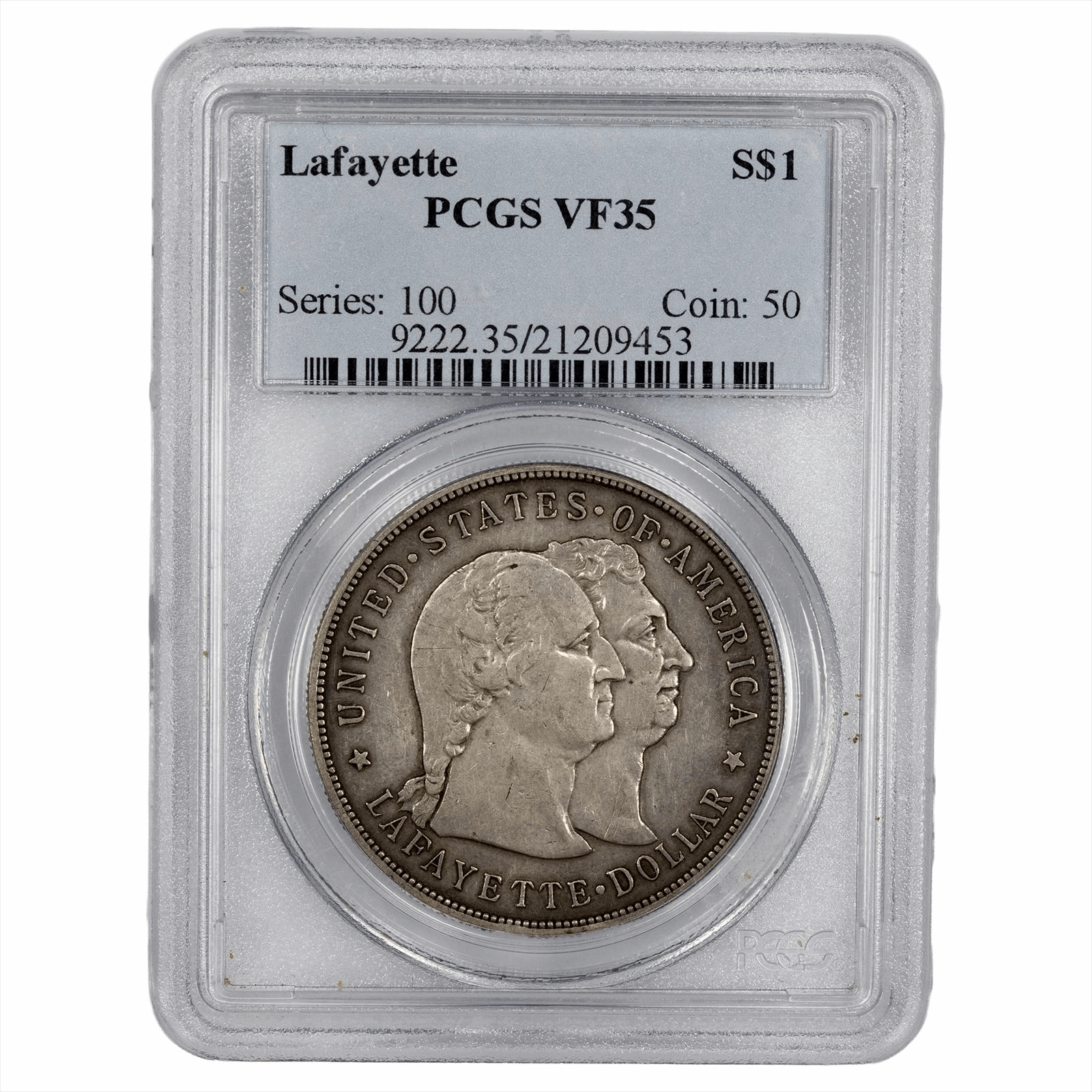1900 Lafayette Commemorative Dollar $1 PCGS VF 35