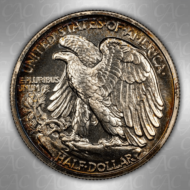 1939 50c CACG PR 67+
