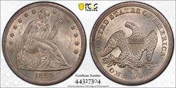 1859-O $1 PCGS MS 64 CAC