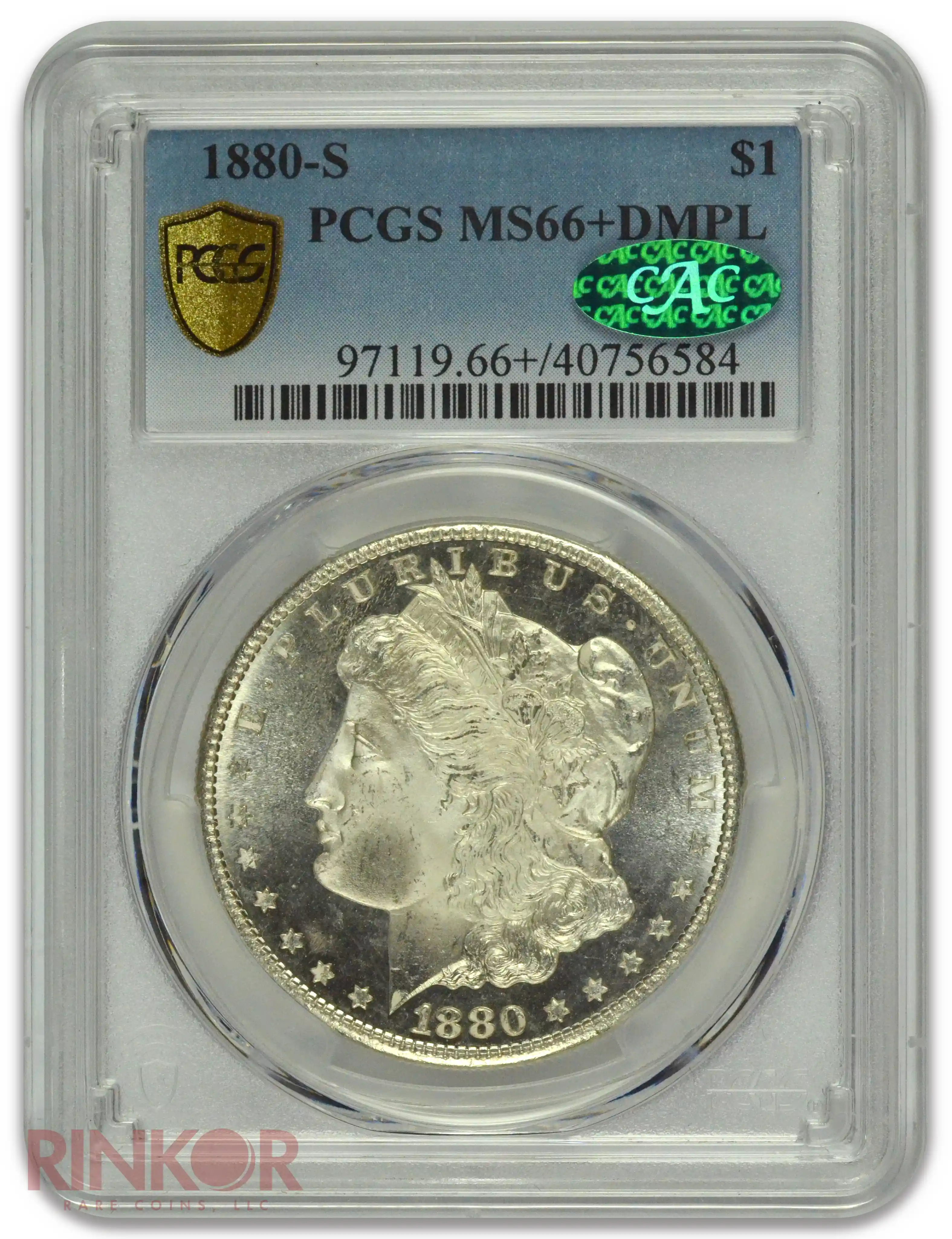 1880-S $1 Morgan Dollar PCGS