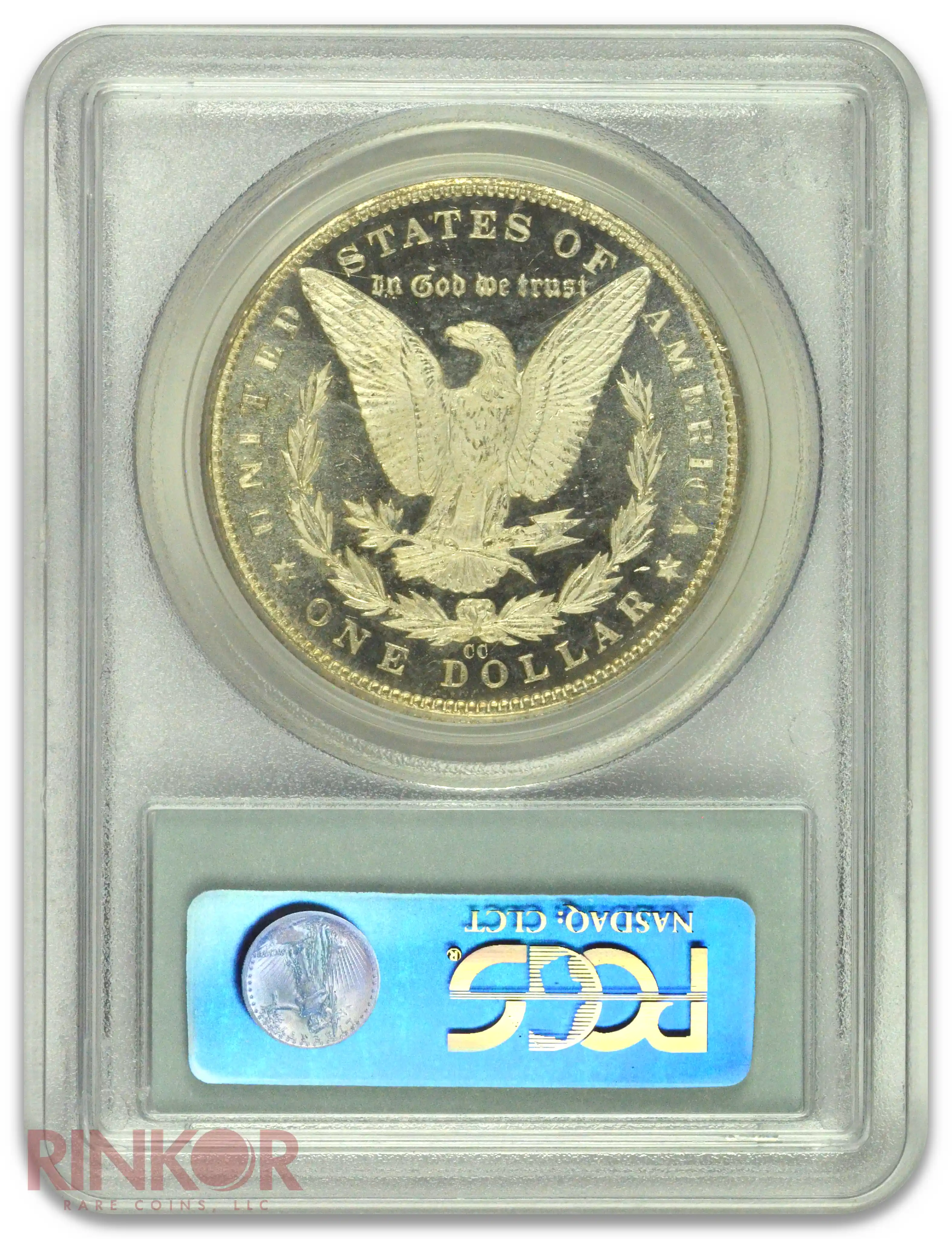 1882-CC $1 Morgan Dollar PCGS MS 65 DMPL CAC