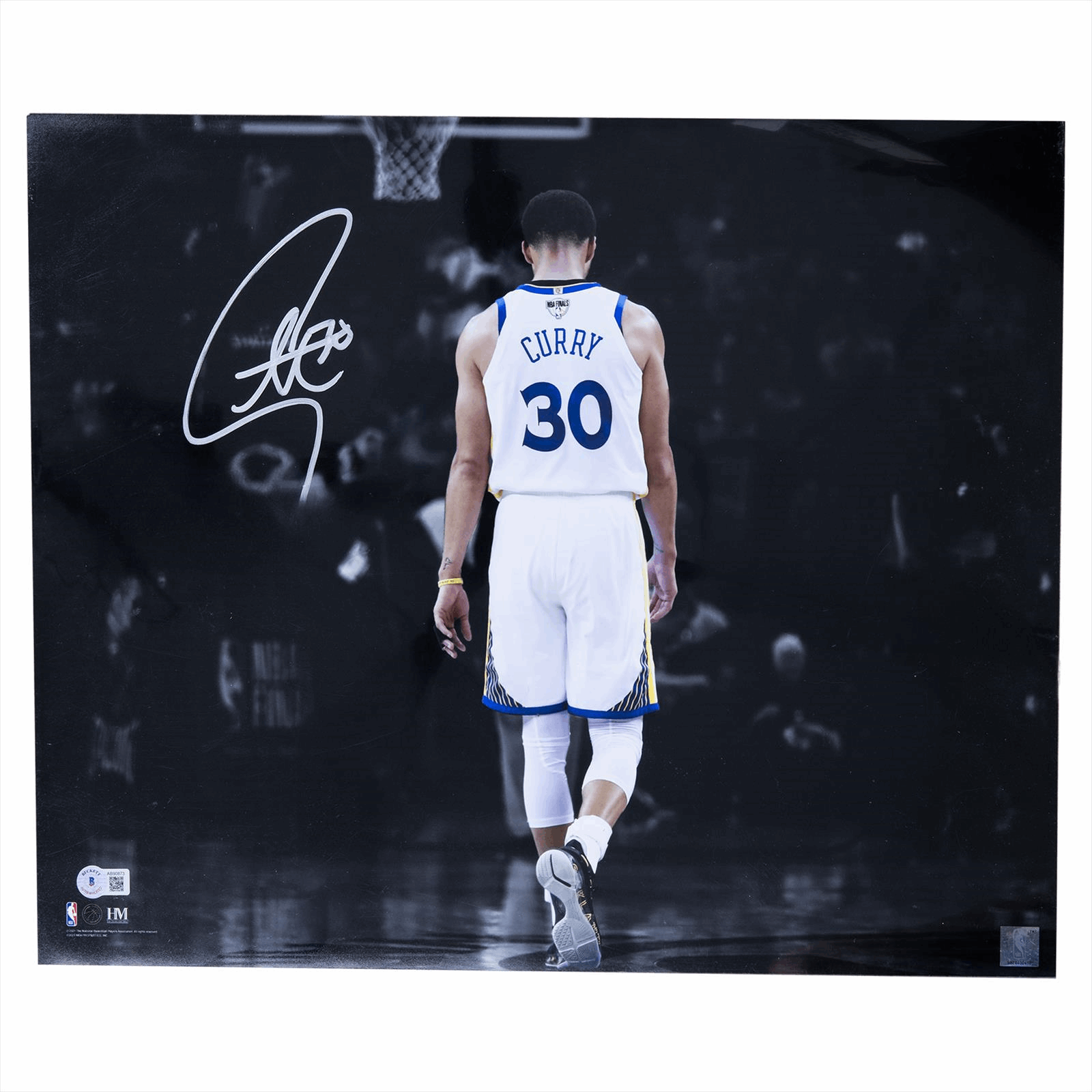 Steph Curry Signed Photo 16x20 Beckett Certified Unframed 