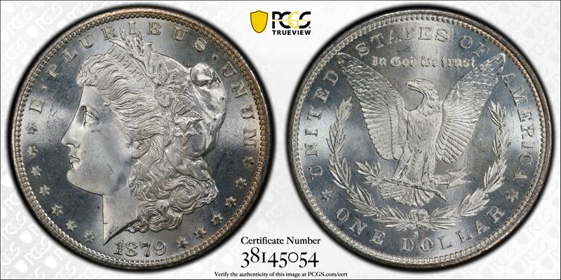 1879-S $1 PCGS MS 68 CAC