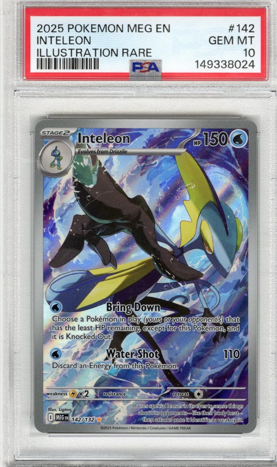 2025 Pokemon Meg En Inteleon Illustration Rare 