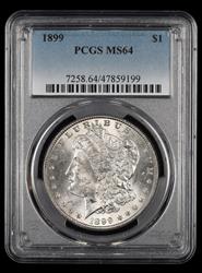 1899 $1 PCGS MS64 MS64