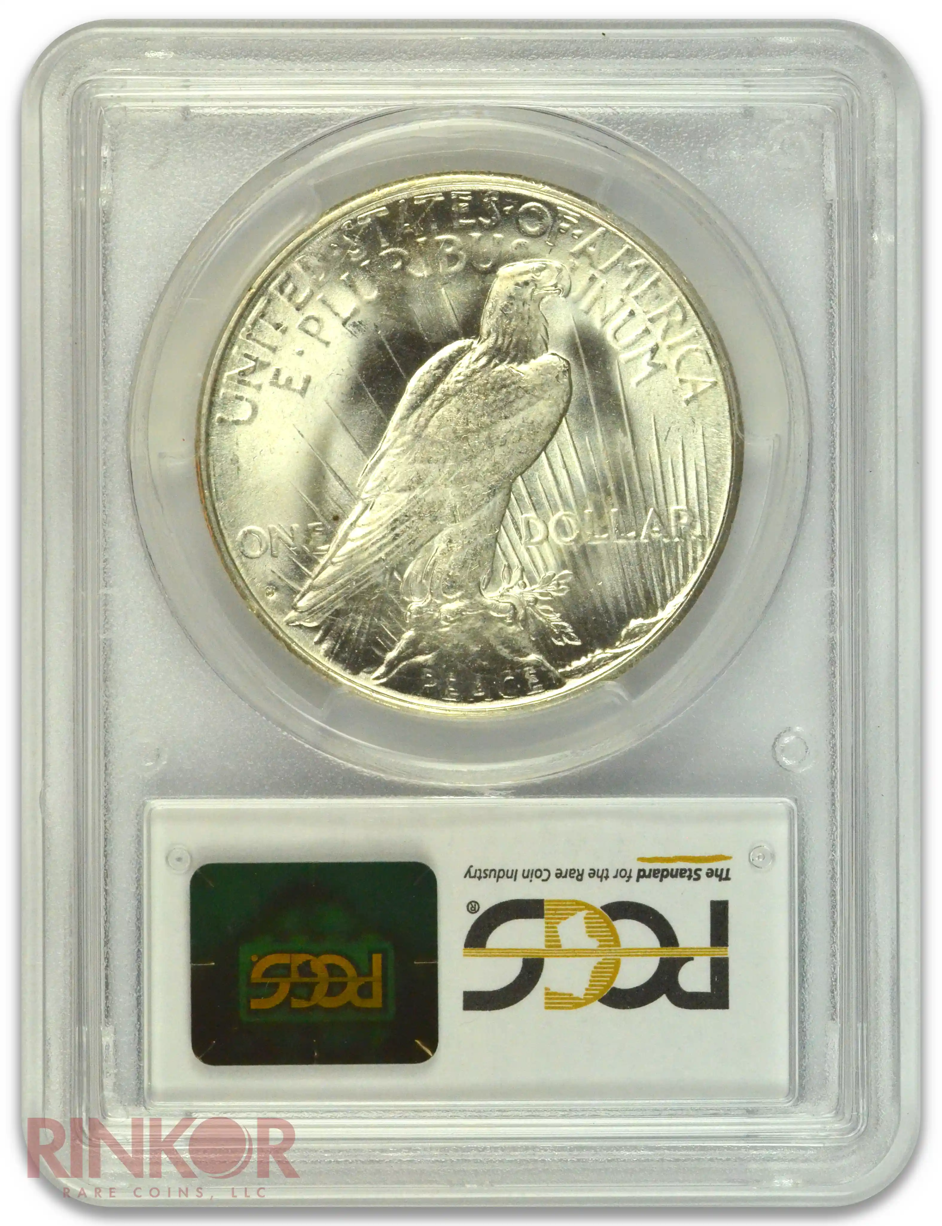 1927-S $1 Peace Dollar PCGS MS 64 CAC