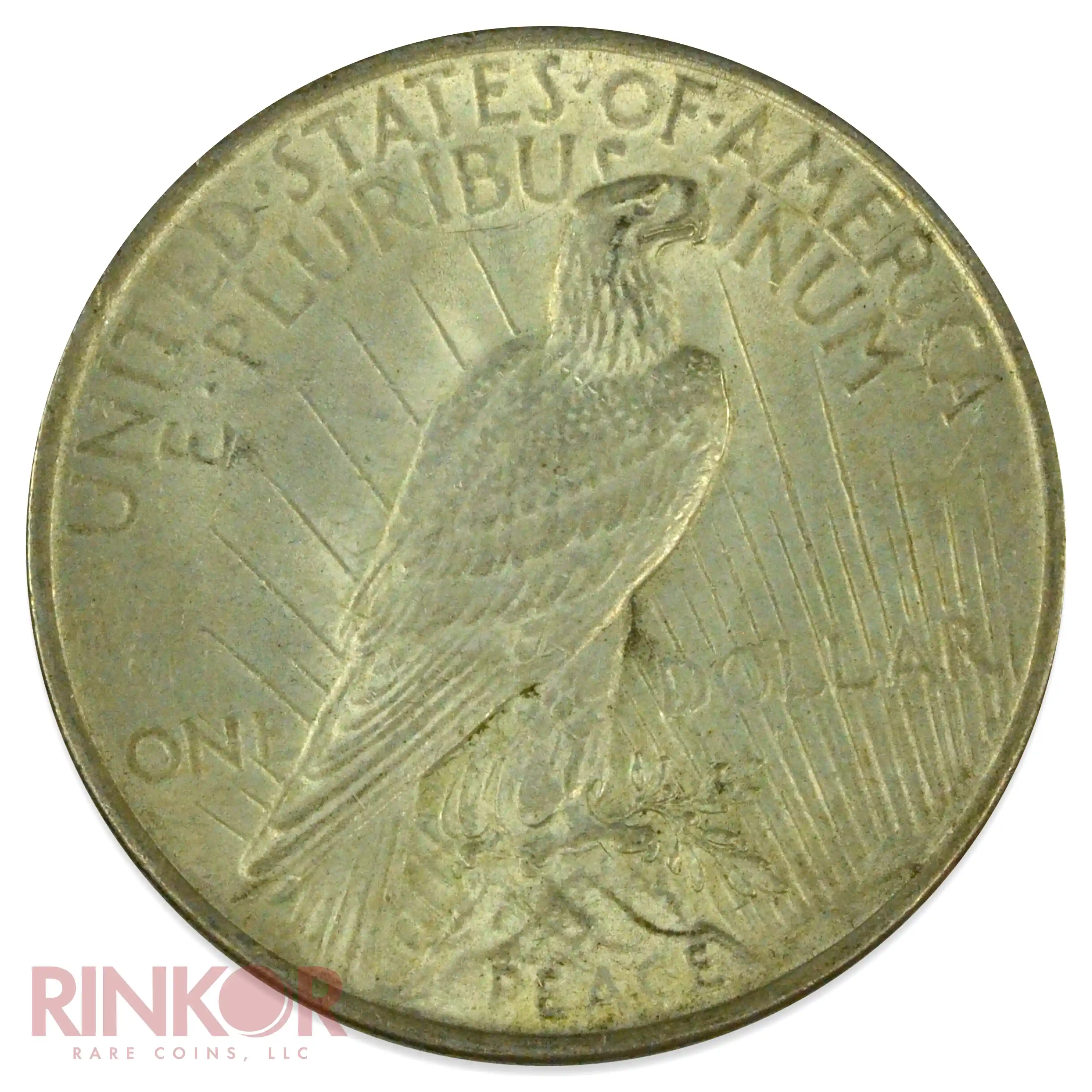 1922-1935 $1 Peace Silver Dollar Average Circulated 