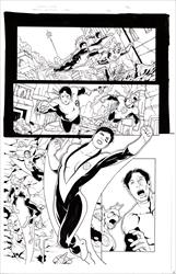 Green Lantern Corps #62, Page 12 Artist:  Dasniel Horn (Penciller) ,  Keith  Champagne (Inker) Media Type: Pen and Ink Art Type: Interior Page 