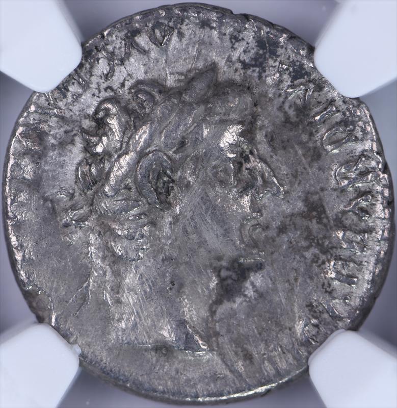 Roman Empire Tiberius 14-37 AD NGC CH VF 