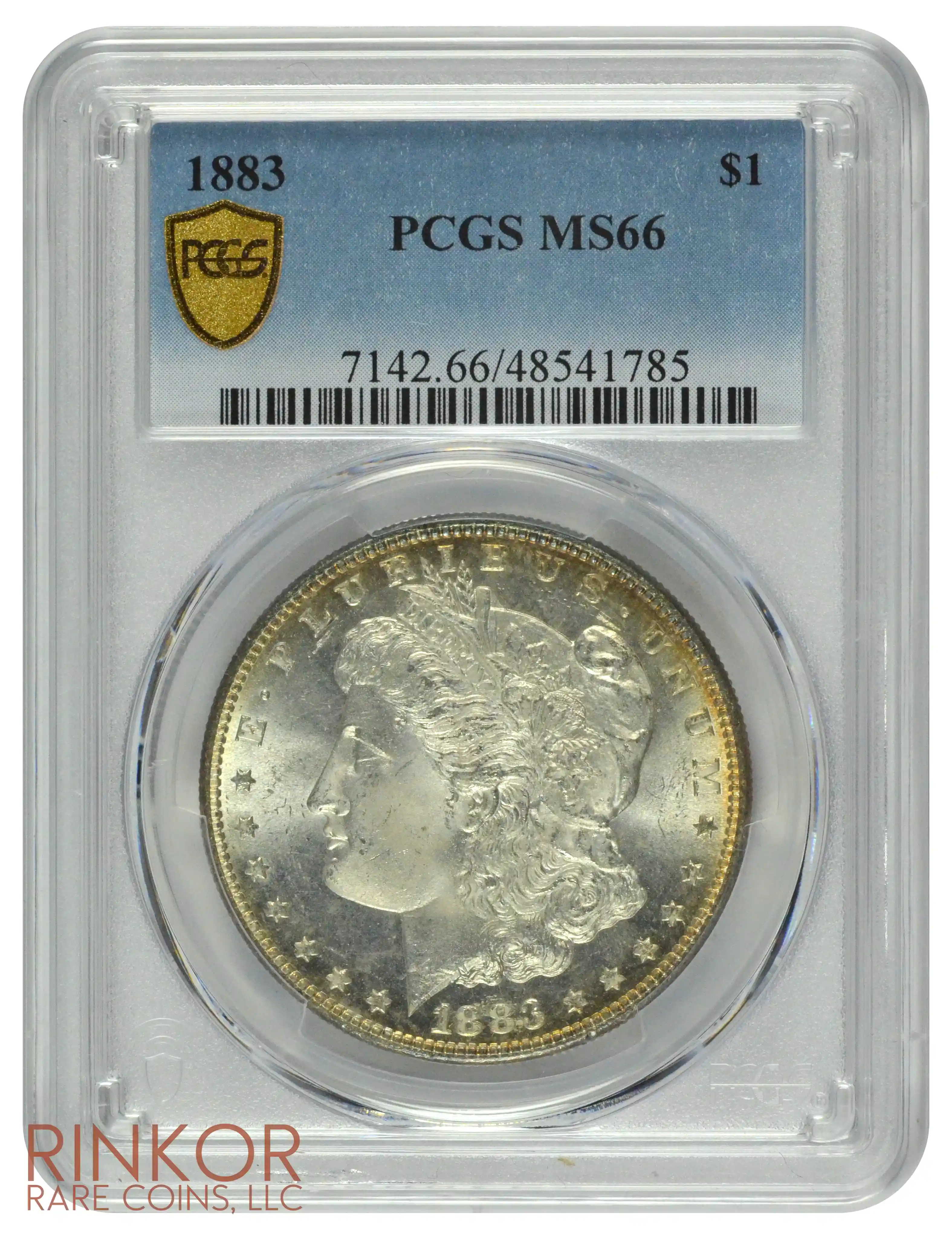 1883 $1 PCGS MS 66