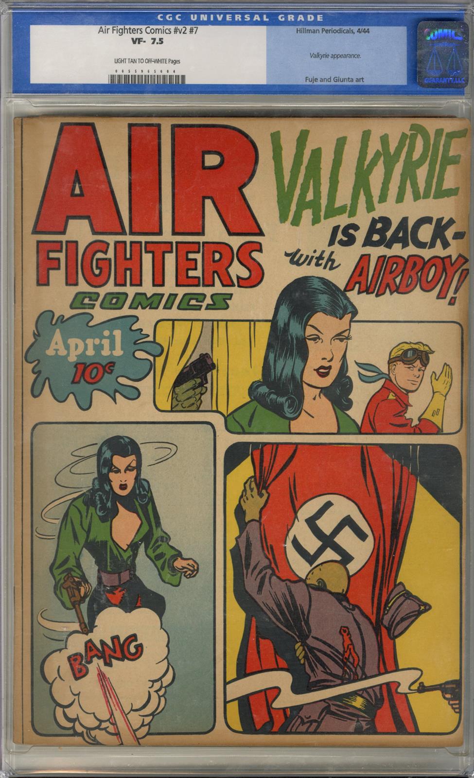 Air Fighters Comics v2 #7 CGC 7.5