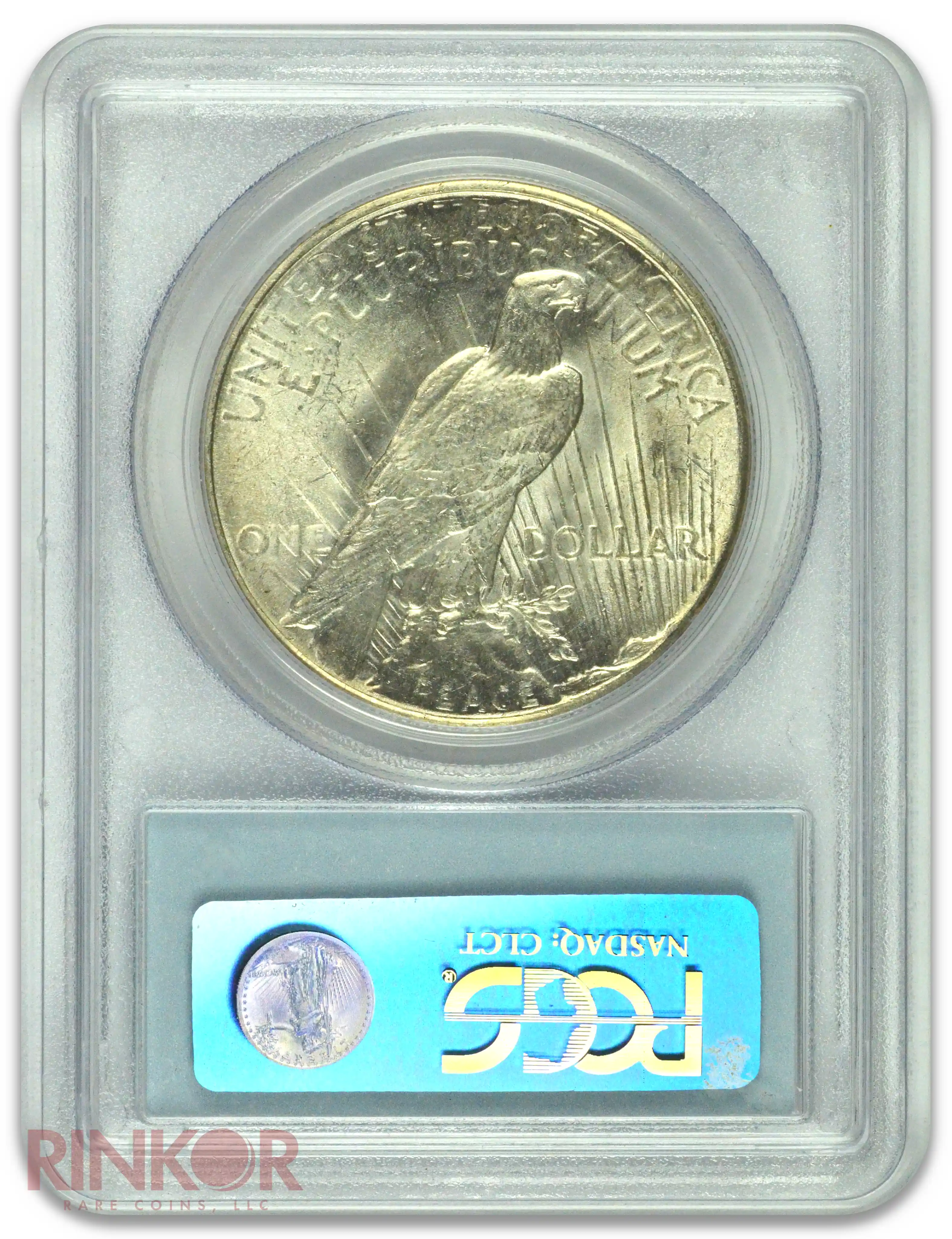 1926 $1 Peace Dollar PCGS MS 63 