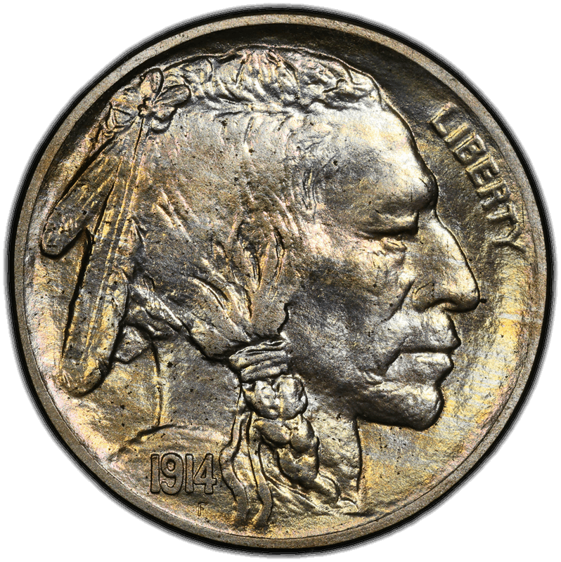 1914 5C PCGS PR 65 CAC