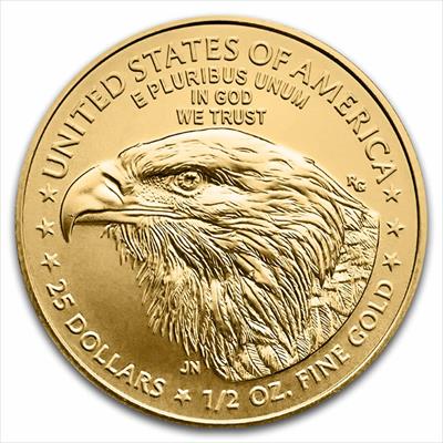 2025 1/2 OZ AMERICAN GOLD EAGLE