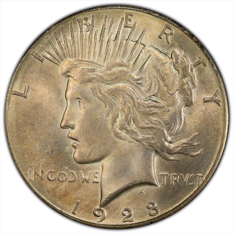 1928 $1 PCGS MS 65 CAC