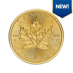 2025 1 OZ CANADIAN GOLD MAPLE LEAF 