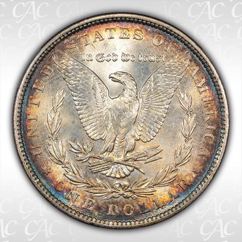 1886 $1 CACG MS 67