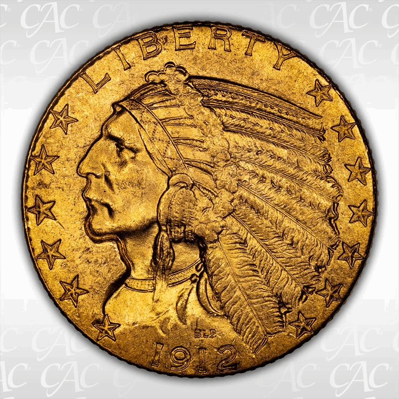 1912 $5 CACG MS 62