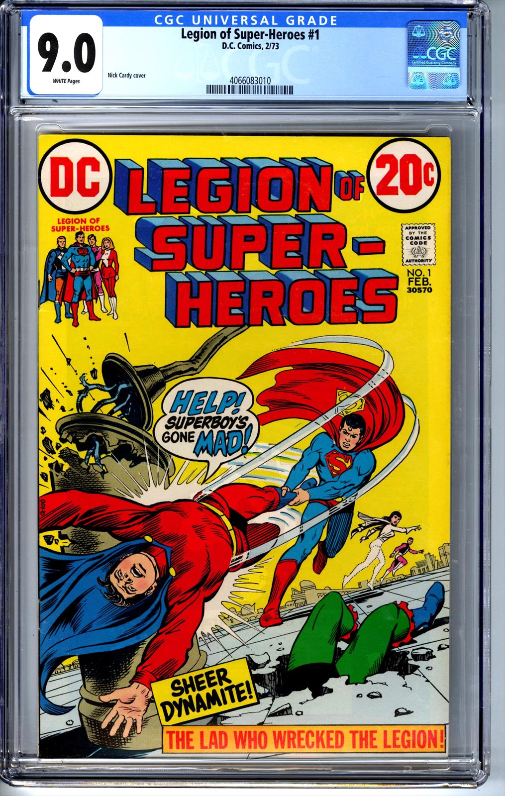 Legion of Super Heroes #1 CGC 9.0 9.0