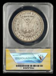 1886 S $1 ANACS  AU50