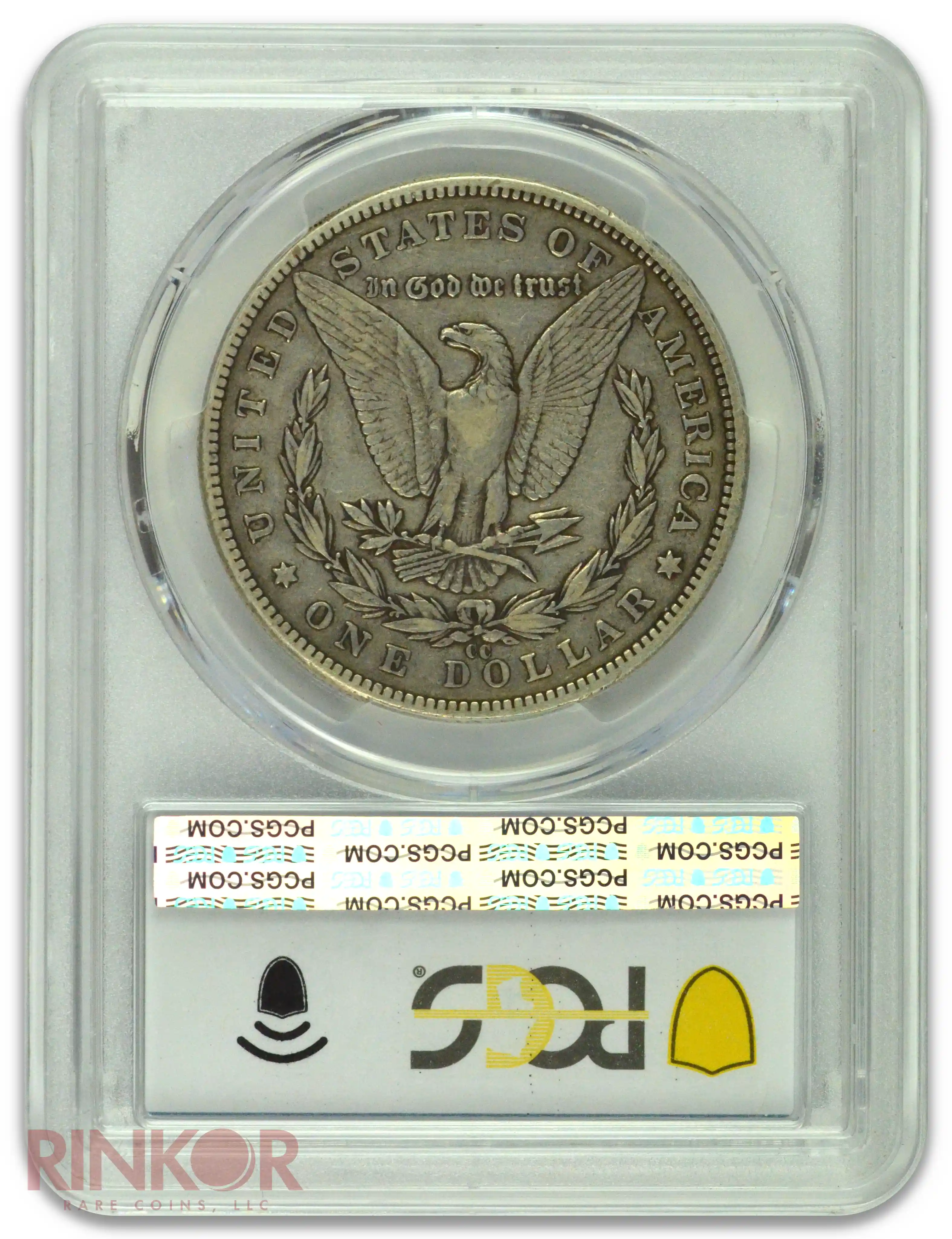 1889-CC $1 Morgan Dollar PCGS VF-30 CAC
