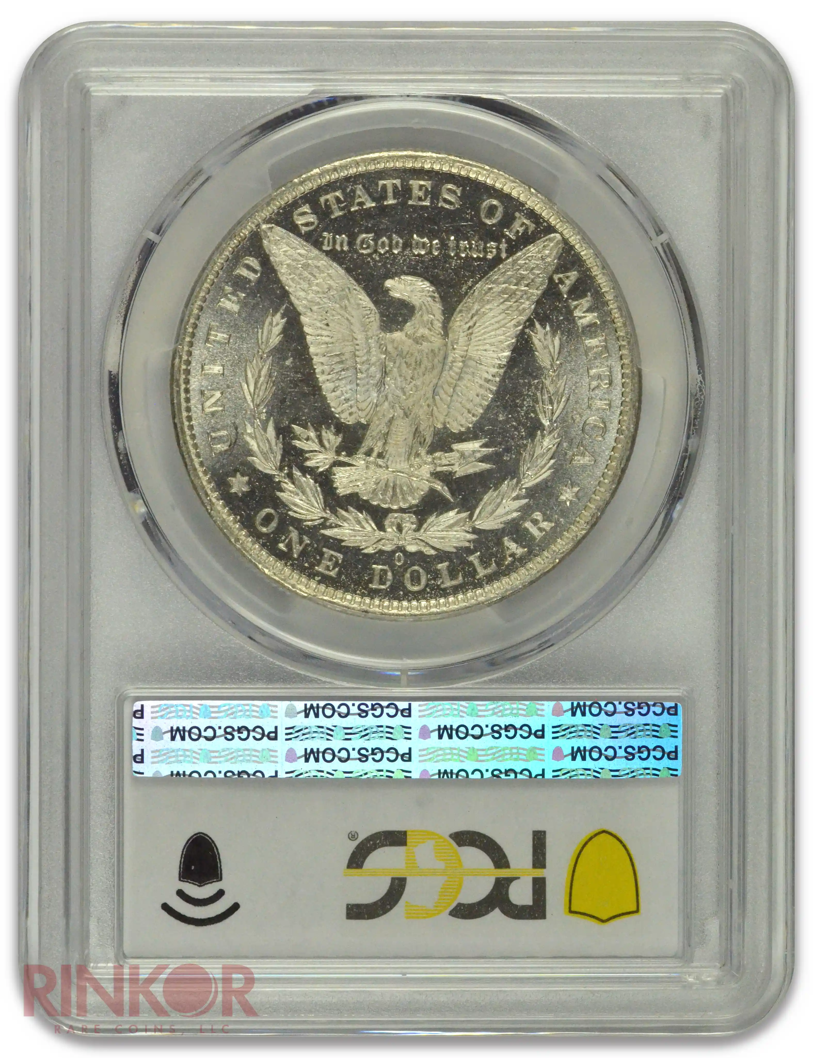 1881-O $1 Morgan Dollar PCGS MS 64 DMPL