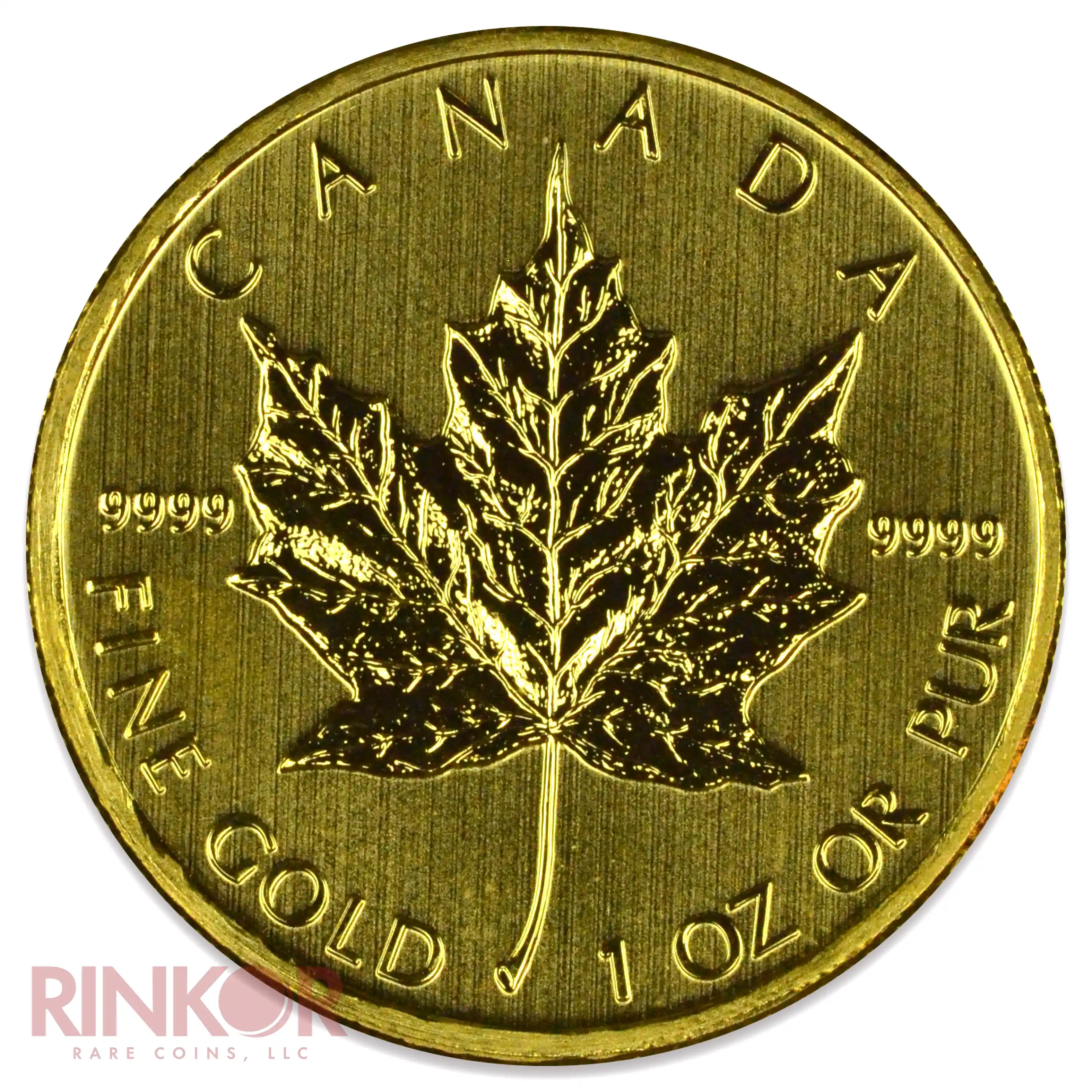 1oz Canadian Gold Maple .9999 Gem BU (Random Date)
