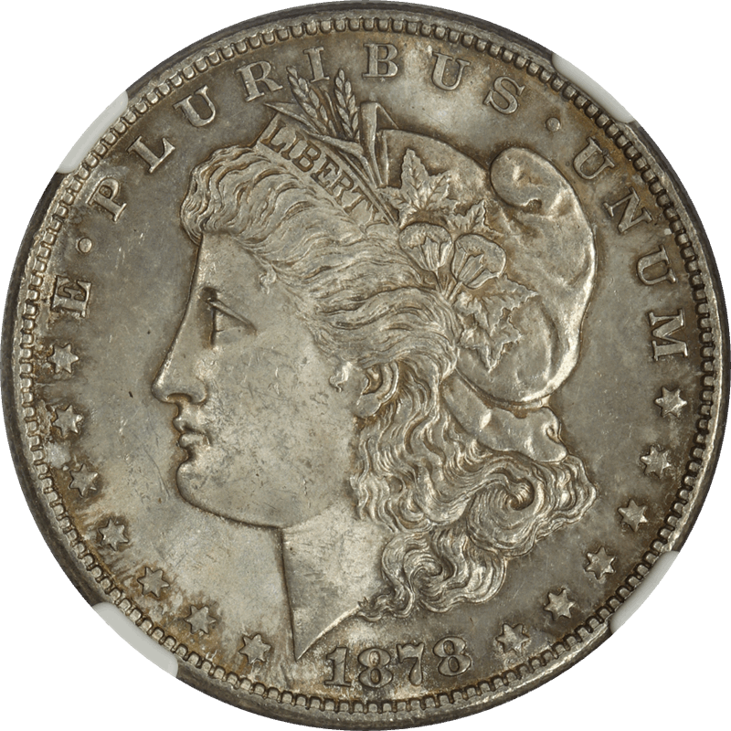 1878-S Morgan Silver Dollar $1, NGC MS 62 