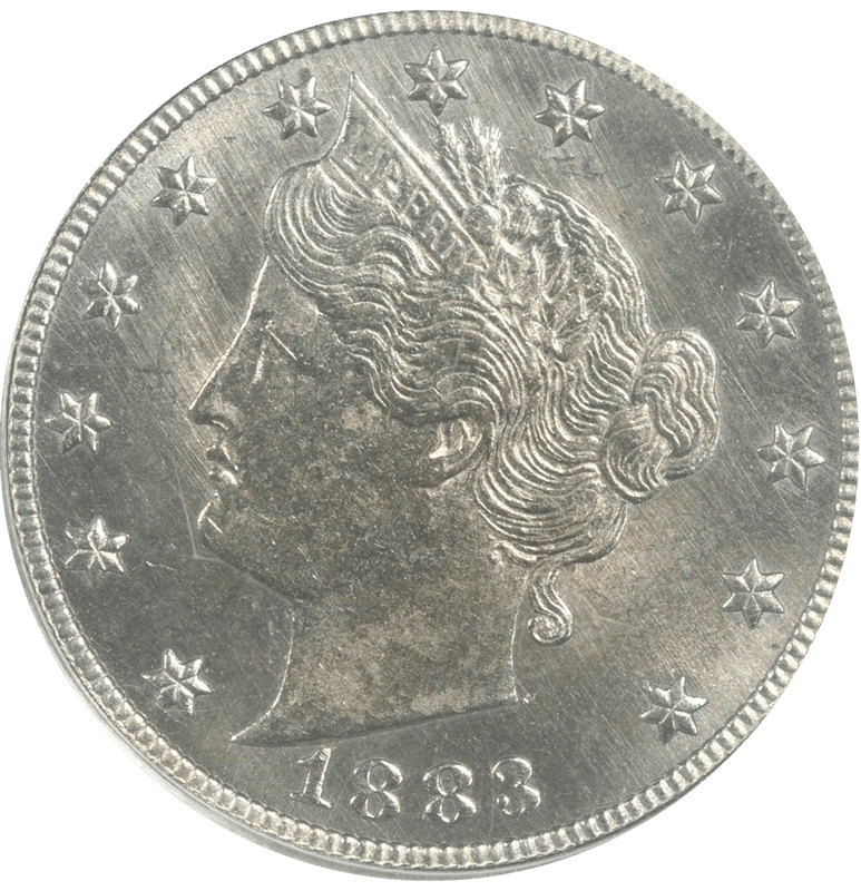 1883 Liberty V Nickel PCGS MS 65 