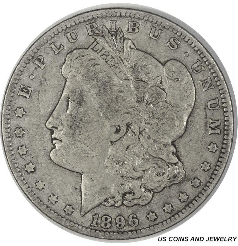 1896-O Morgan Silver Dollar,  Fine Condition - Nice Original Condition