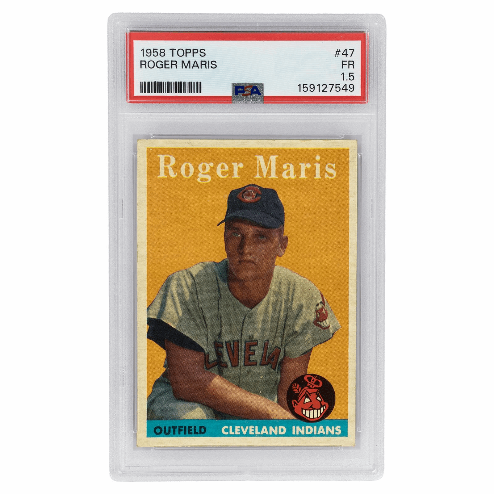1958 Topps Roger Maris #47 PSA FR 1.5 Cert #159127549