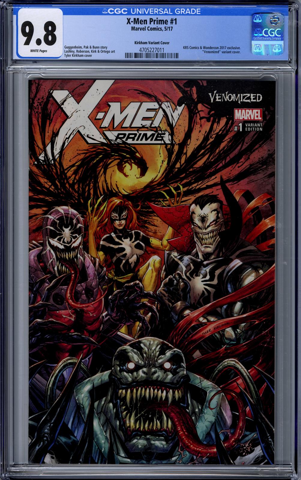 X-Men Prime #1 CGC 9.8 (Marvel, 2017) 