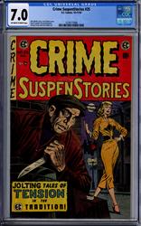 Crime SuspenStories #25 CGC 7.0 (E.C. Comics, 1954) 