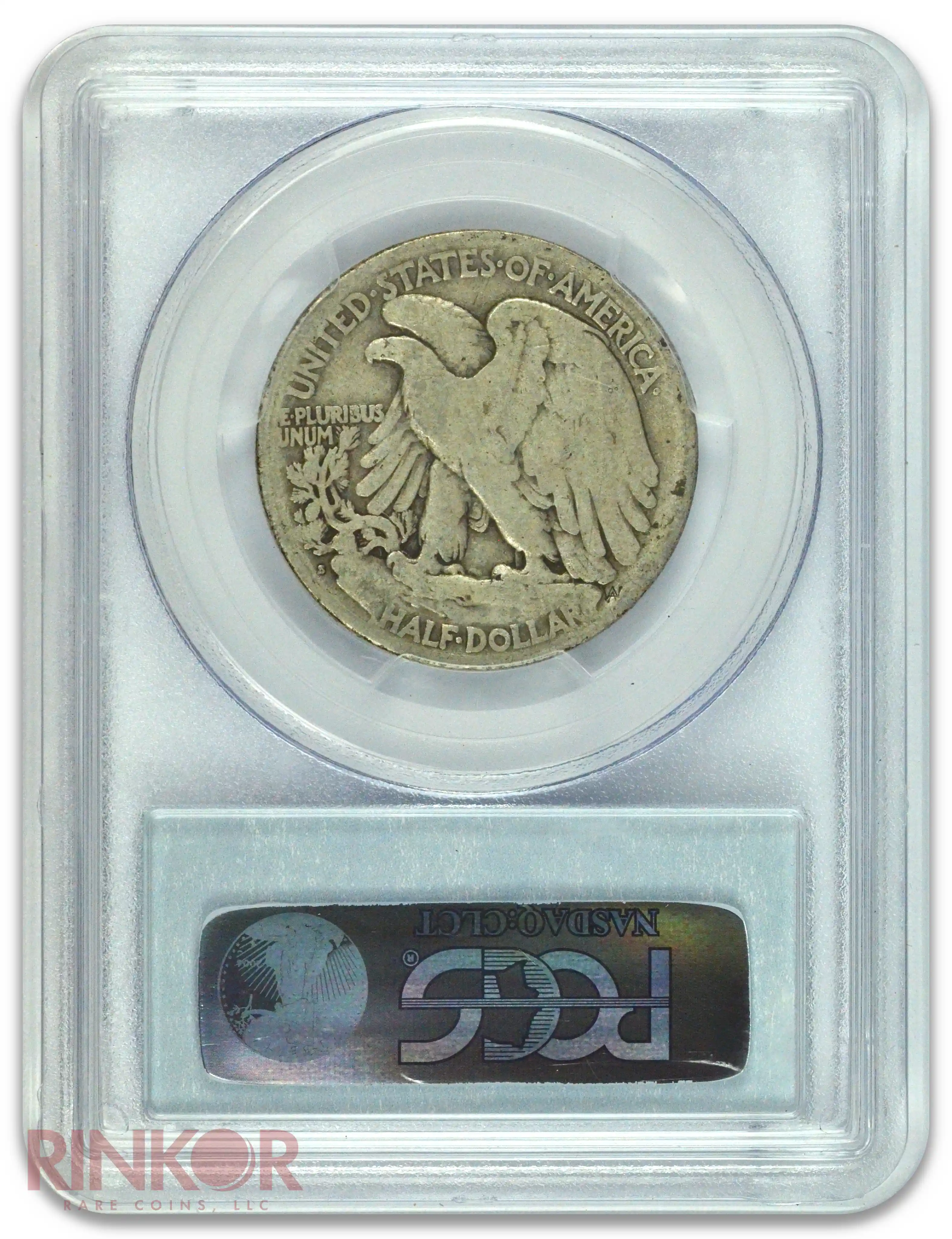 1921-S Walking Liberty Half Dollar PCGS Reverse