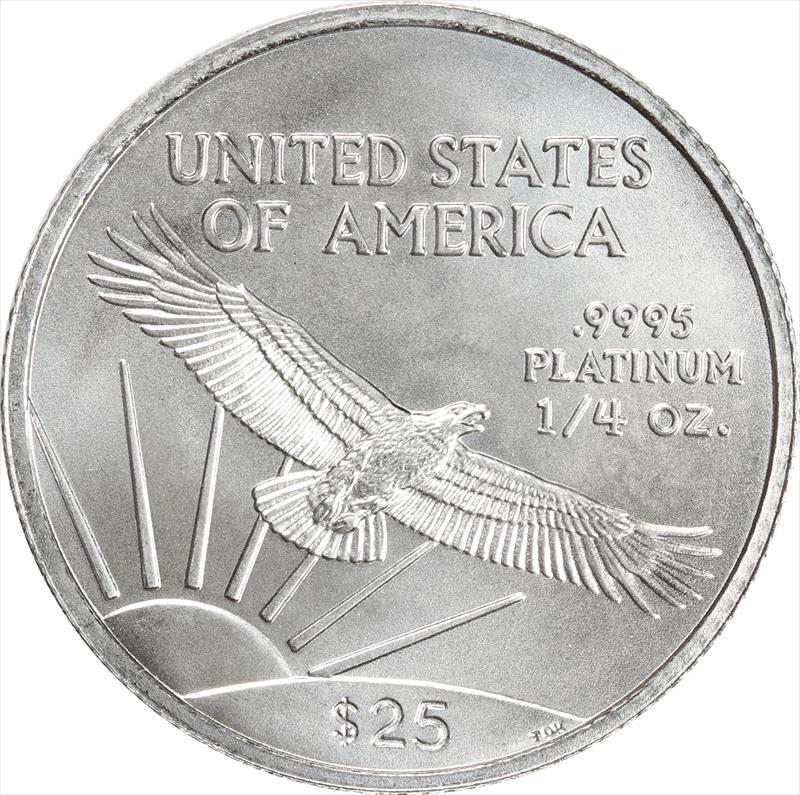 1/4oz Platinum American Eagle -Assorted Dates- 